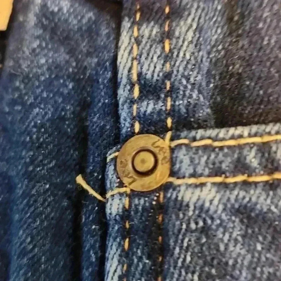 Made in the USA 1985 NWT Lee tighter rider jeans. 34x34 - Picture 3 of 10